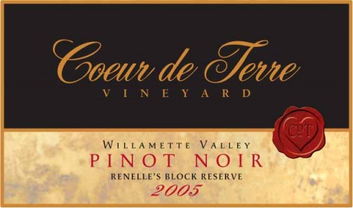2005 Renelle's Block Reserve Pinot Noir
