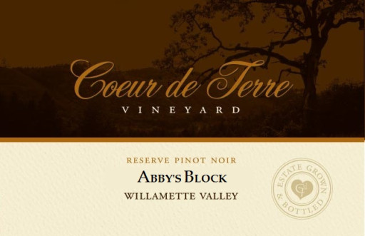 2019 Abby's Block Reserve Pinot Noir