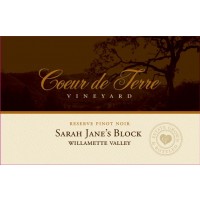 2011 Sarah Jane's Block Reserve Pinot Noir