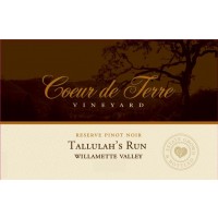 2015 Tallulah's Run Reserve Pinot Noir