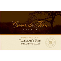 2018 Tallulah's Run Reserve Pinot Noir